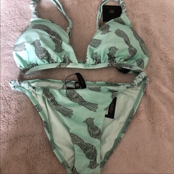 NWT Vix Passaro Bikini large top small bottom - Picture 4 of 5
